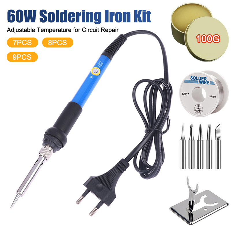 Diy Electronics Tools - Kit de Ferro de Solda Elétrico