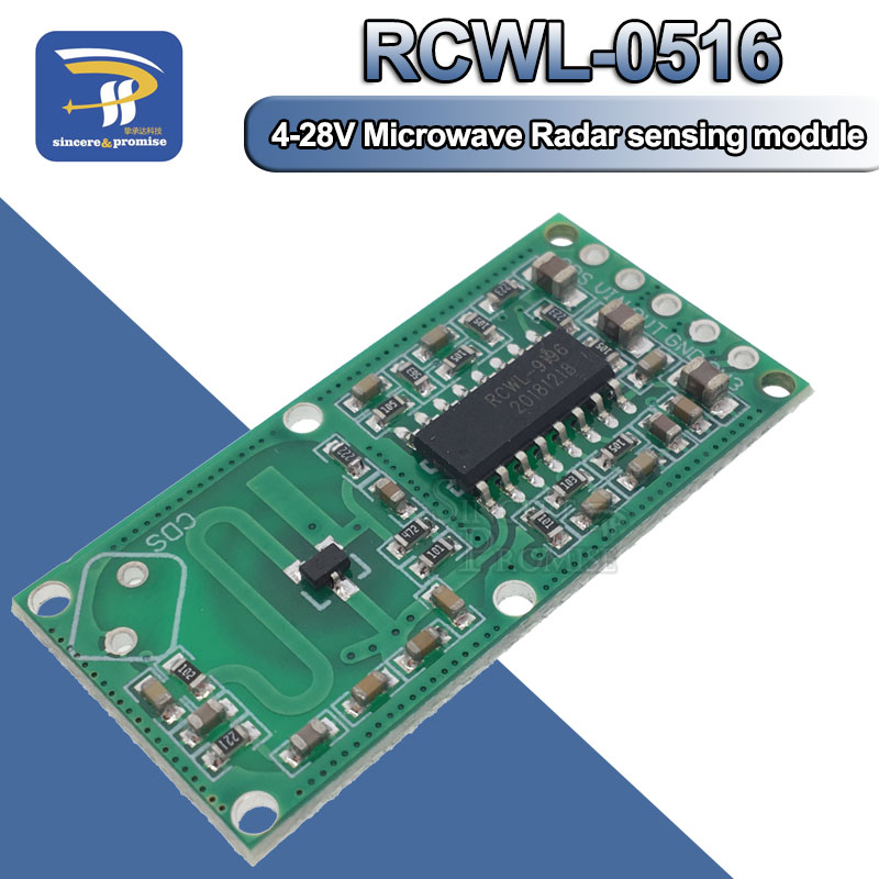 Arduino Diy Electronics - Sensor de radar de micro-ondas RCWL-0516