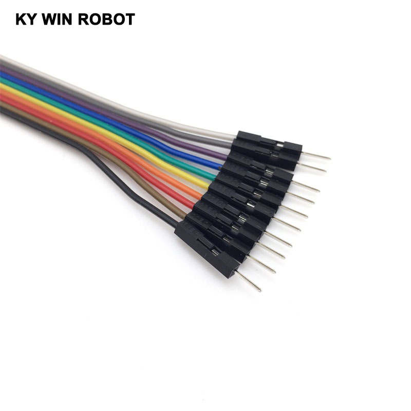 Breadboard Jumper Wire - Dupont linha 10 pces 10cm 2.54mm