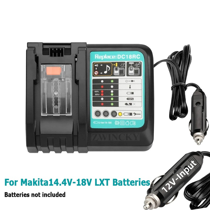Makita Drill Hp1640 - Carregador de carro 3a de bateria