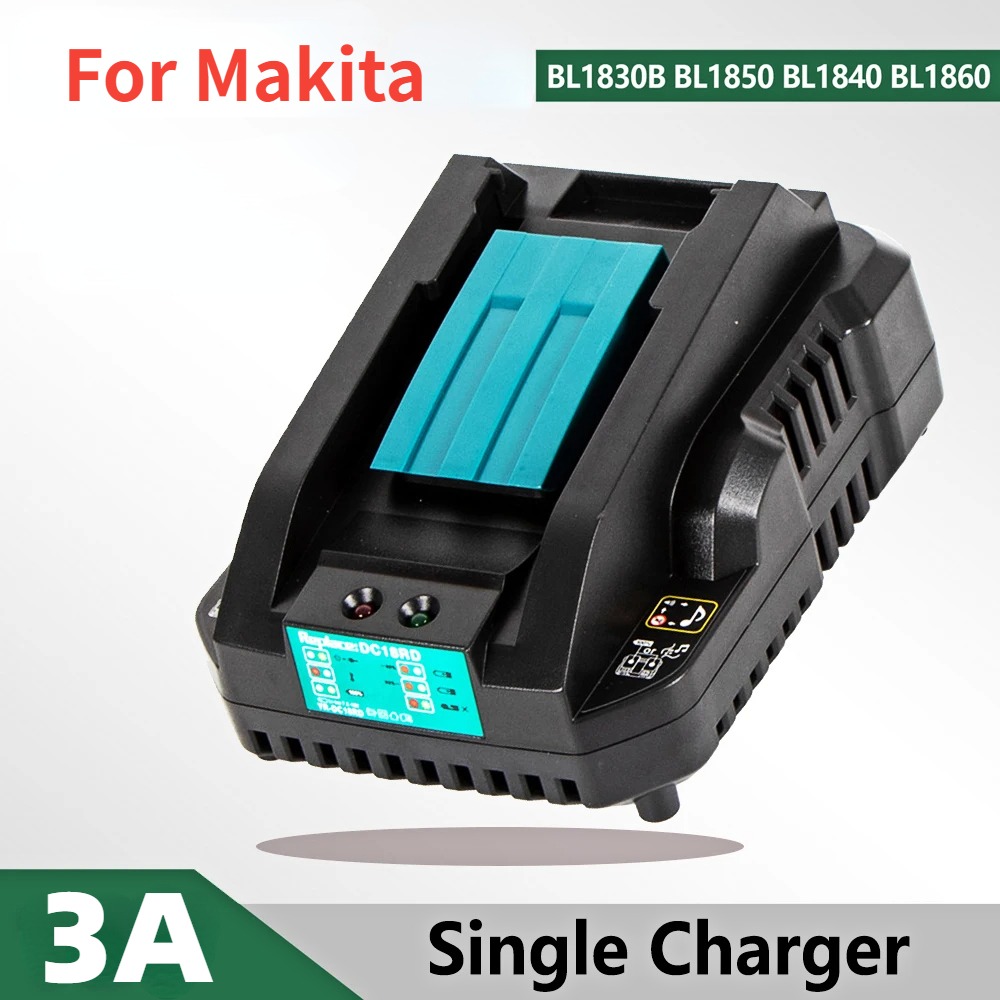 Makita Drill Hp1640 - Carregador de bateria de íon-lítio dc18rc