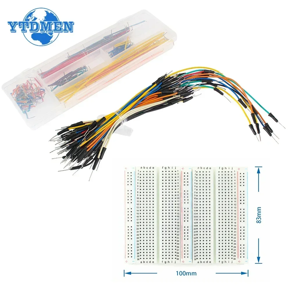 Breadboard Jumper Wire - Kit de placa de pão de