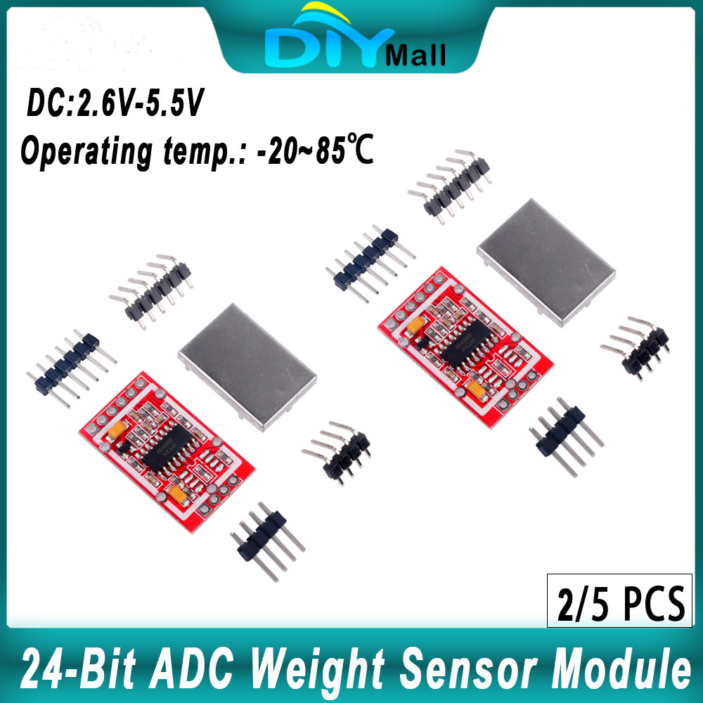 Diy Electronics Load Cell - 2/5 pces hx711 módulo sensor de