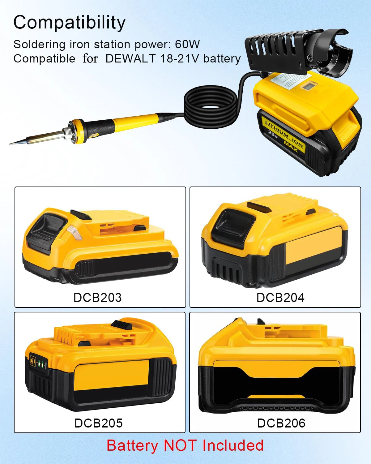 Kit de ferro de solda portátil - Diy Electronics Tools avaliação e preço