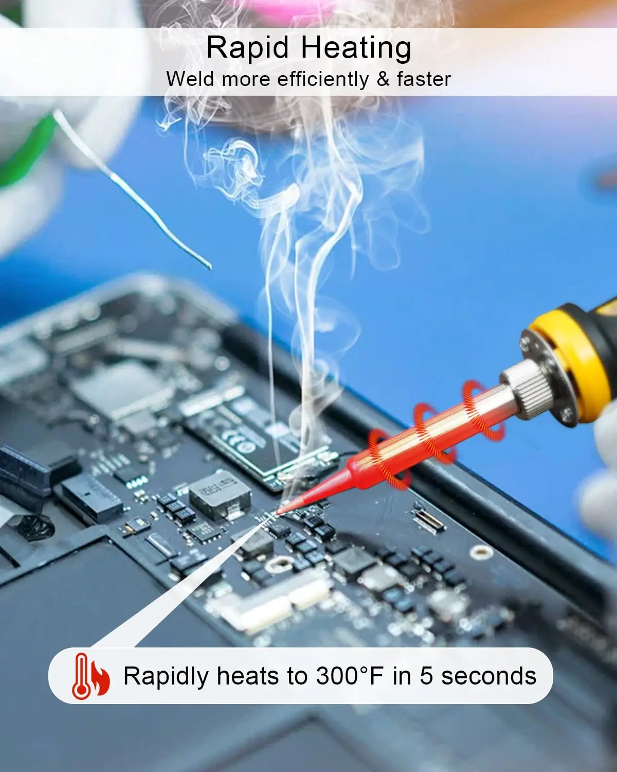 Kit de ferro de solda portátil - Diy Electronics Tools avaliação e preço