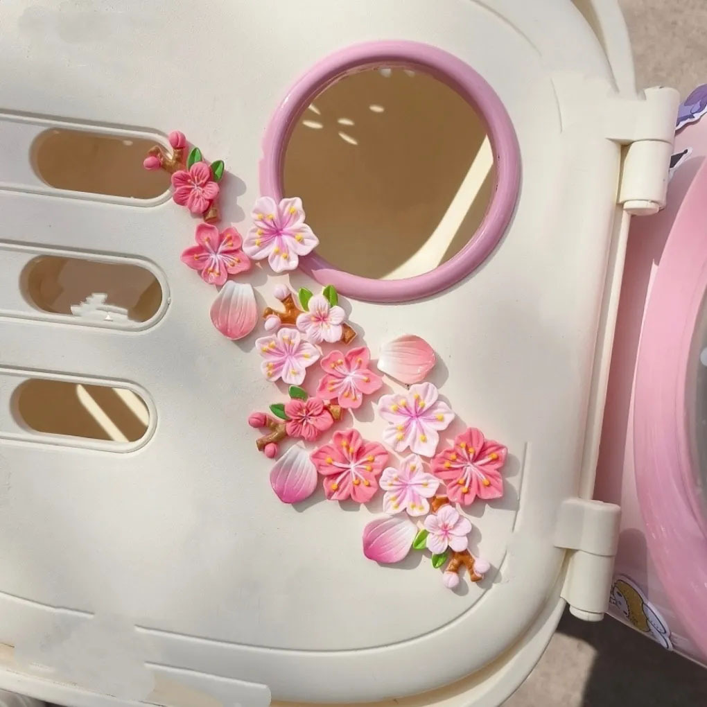 Adesivo 3D DIY Flor de Pessegu - Diy Electric Car avaliação e preço