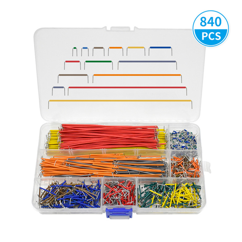 65/140/560/840 jumpers em caix - Breadboard Jumper Wire avaliação e preço