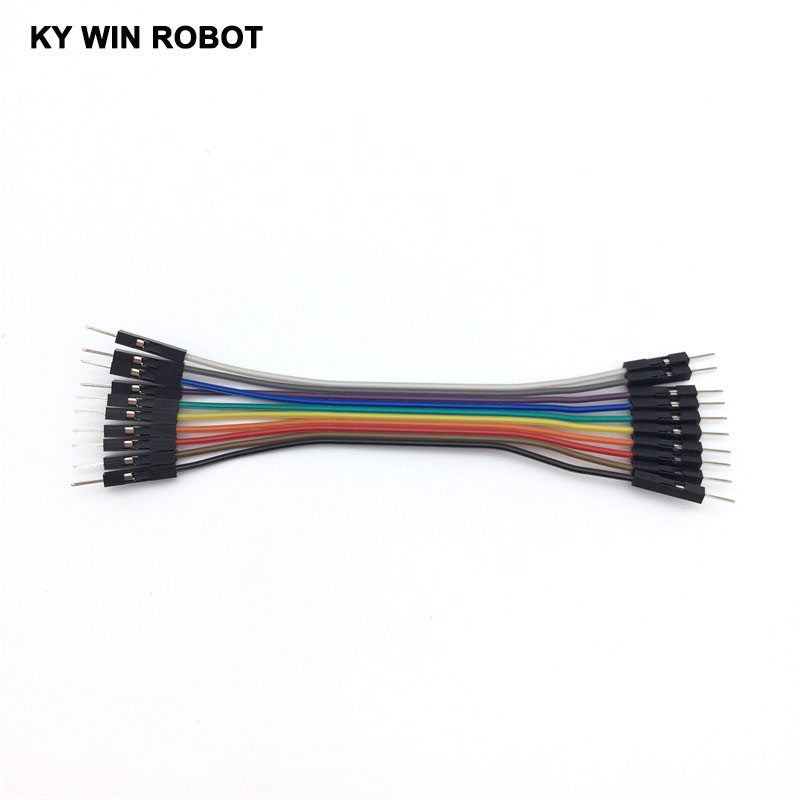 Dupont linha 10 pces 10cm 2.54 - Breadboard Jumper Wire avaliação e preço