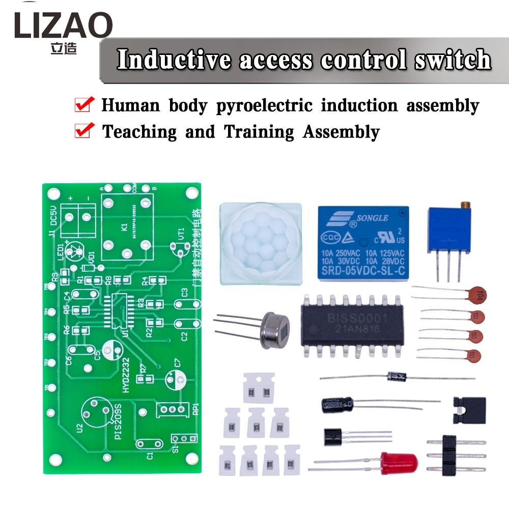 Kit de Sensor de Presença Infr - Electronics Diy Pcb Design Projects avaliação e preço