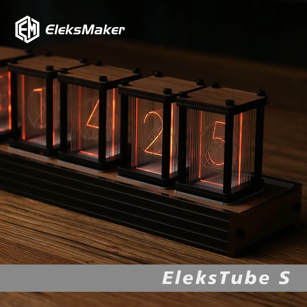 Rgb nixie tubo relógio de mesa - Diy Electronics Gift Ideas avaliação e preço