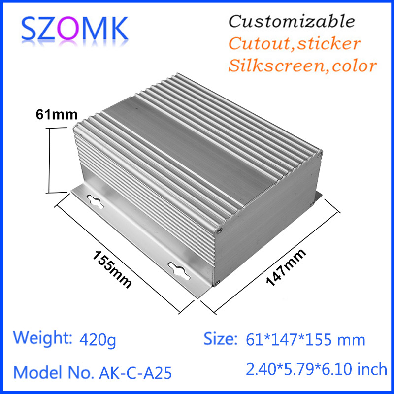 Caixa de Alumínio Szomk 61*147 - Diy Electronics Market avaliação e preço