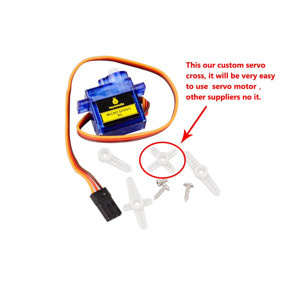 3 PCS Keyestudio MINI SG90 9G  - Servo Motor Sg90 avaliação e preço