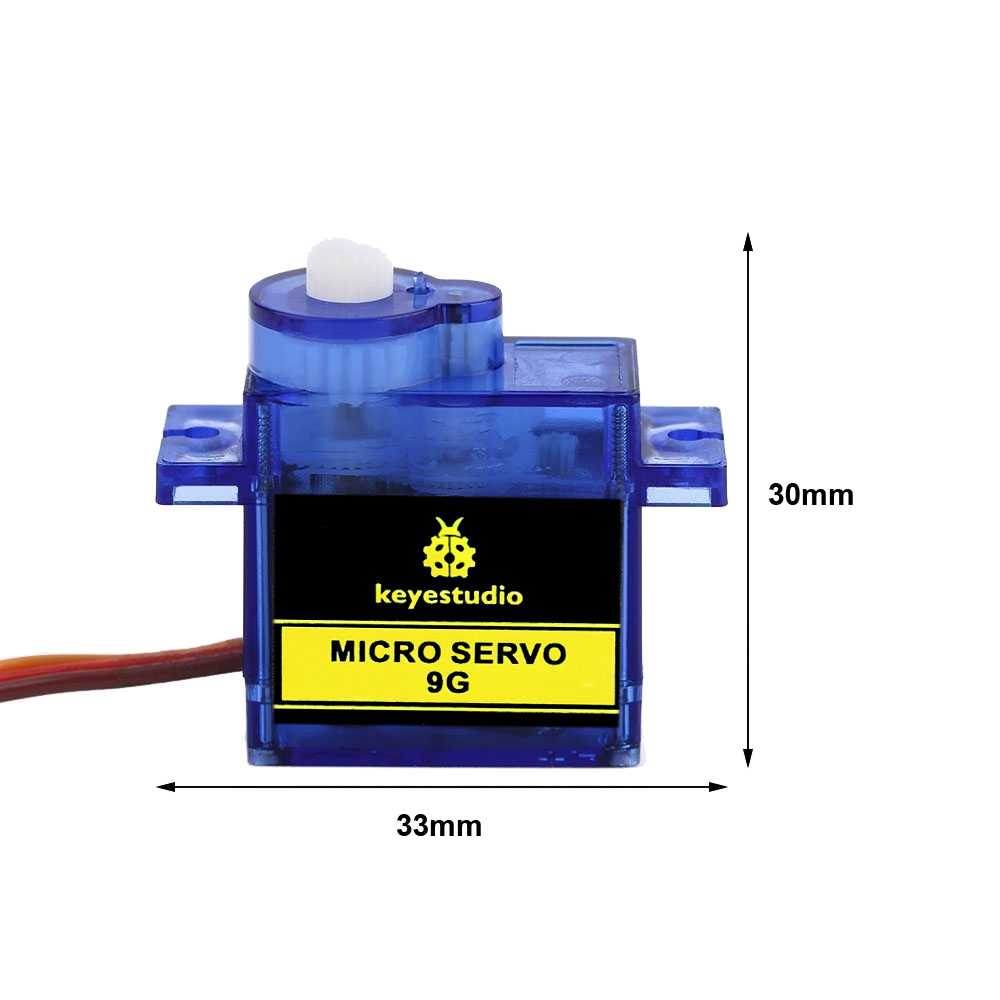 3 PCS Keyestudio MINI SG90 9G  - Servo Motor Sg90 avaliação e preço