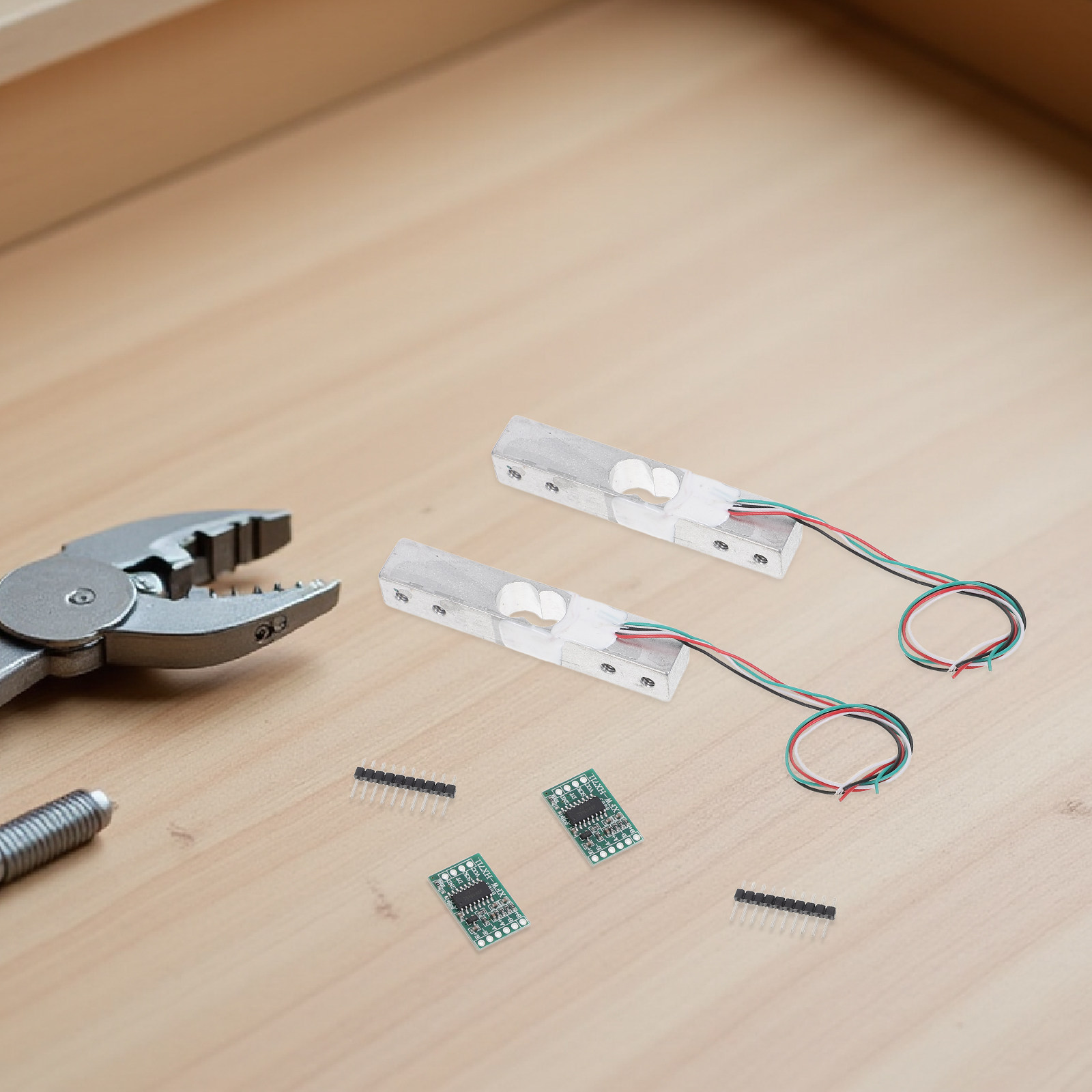 4 Peças de Módulo de Balança d - Diy Electronics Load Cell avaliação e preço