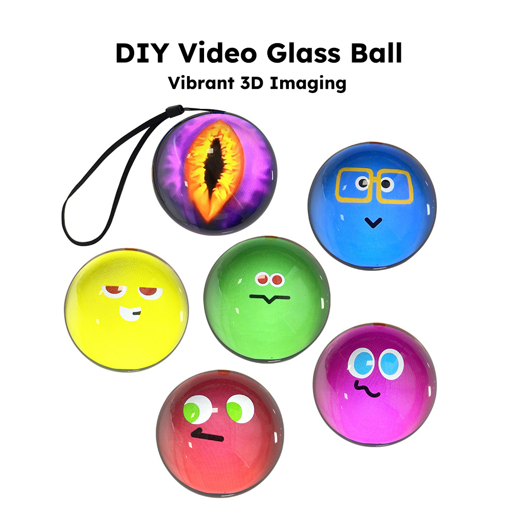 Bola de cristal mágica 3d, ele - Diy Electronics Videos avaliação e preço