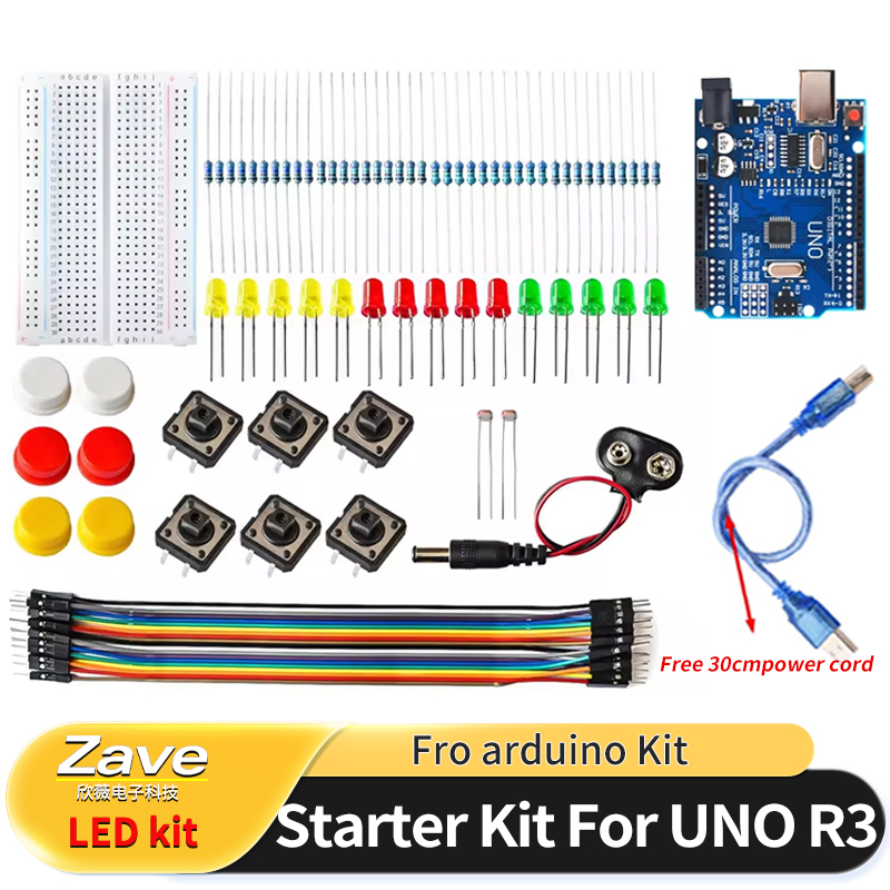 Kit inicial de eletrônica inte - Breadboard Jumper Wire avaliação e preço