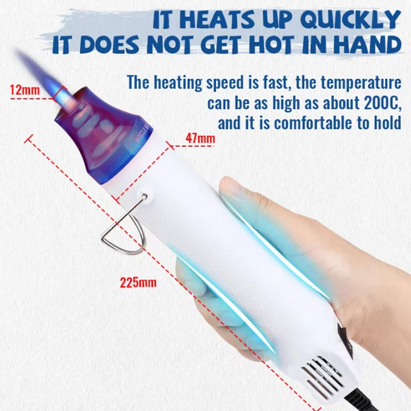 Pistola de calor temperatura d - Diy Electronics Tools avaliação e preço