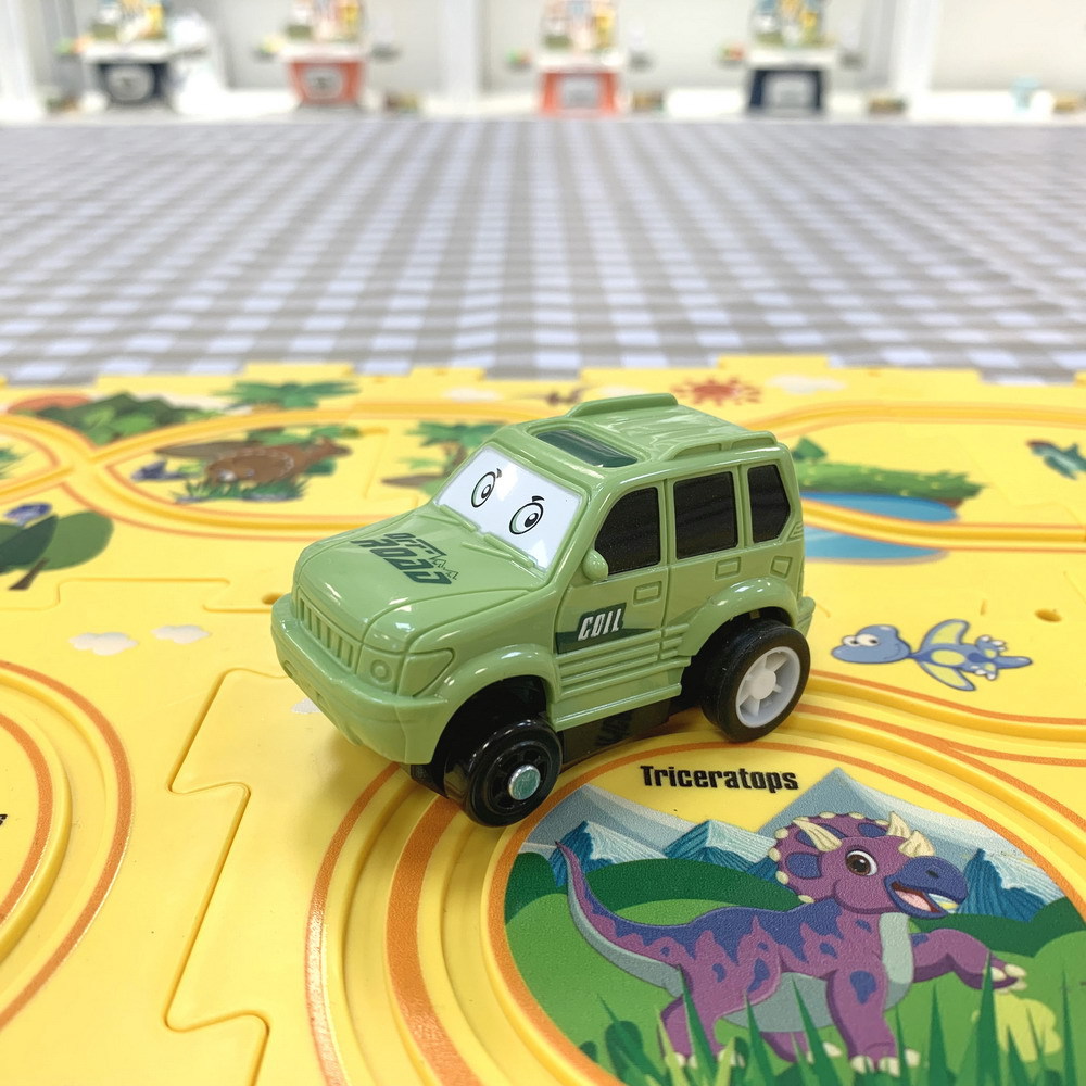 Carro elétrico dinossauro cena - Diy Electric Car avaliação e preço