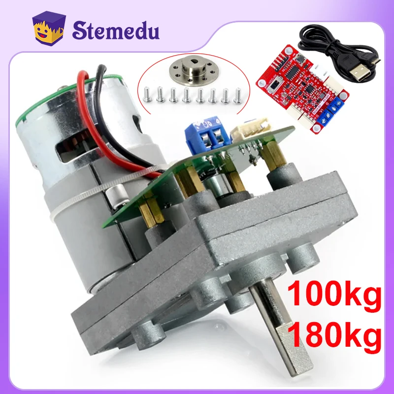 12v 100kg 150kg grande torque  - Diy Electric Car avaliação e preço